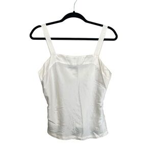 Victoria's Secret White Satin Top
